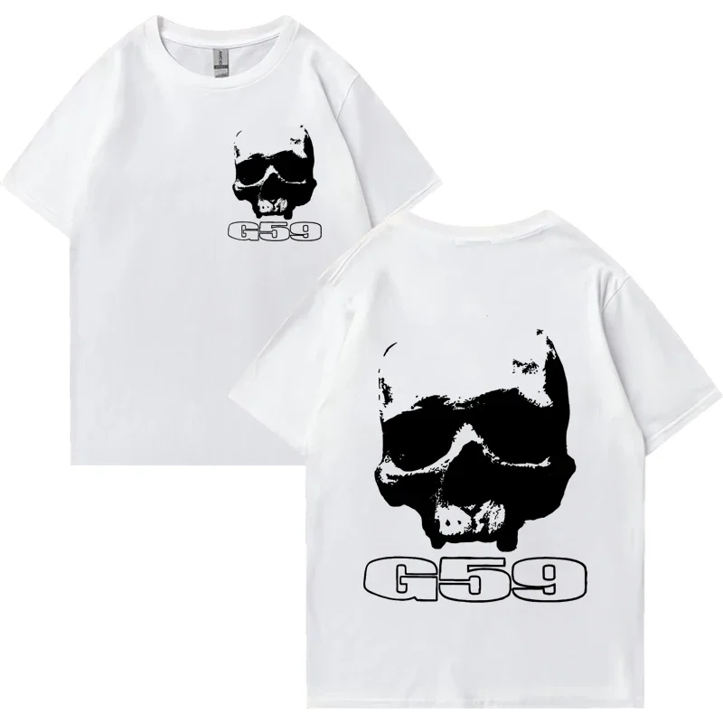 Suicideboy Grey Day Tour skull Hip Hop T shirt  Men Women harajuku classic oversized streetwear Cotton short sleeve T-shirts