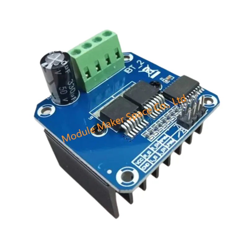 BTS7960 43A H-bridge وحدة تشغيل محرك عالي الطاقة عالية الطاقة محرك السيارة الذكي أشباه الموصلات التبريد