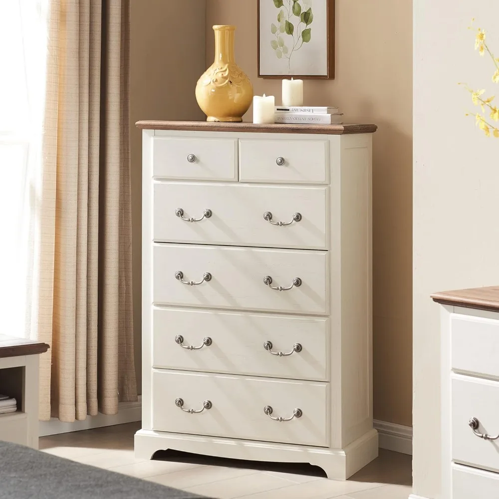 6 Drawers Dresser Chests for Bedroom, 48