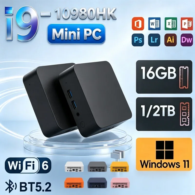 nouvelle-arrivee-2026-mini-pc-de-bureau-i9-10980hk-windows-11-16-go-de-ram-ssd-2-to-wifi6-bt52-ecran-4k-pour-jeux-bureau-et-etudes