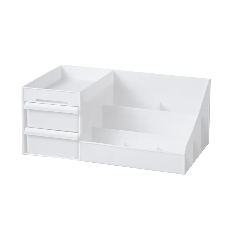 Cosmetics Storage Box Drawer-Type Organization Dormitory Desktop Dresser Lipstick Skin Care Product Storage Rack Dresser