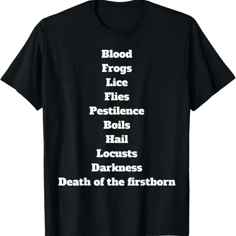 10 Plagues Of Passover T Shirt