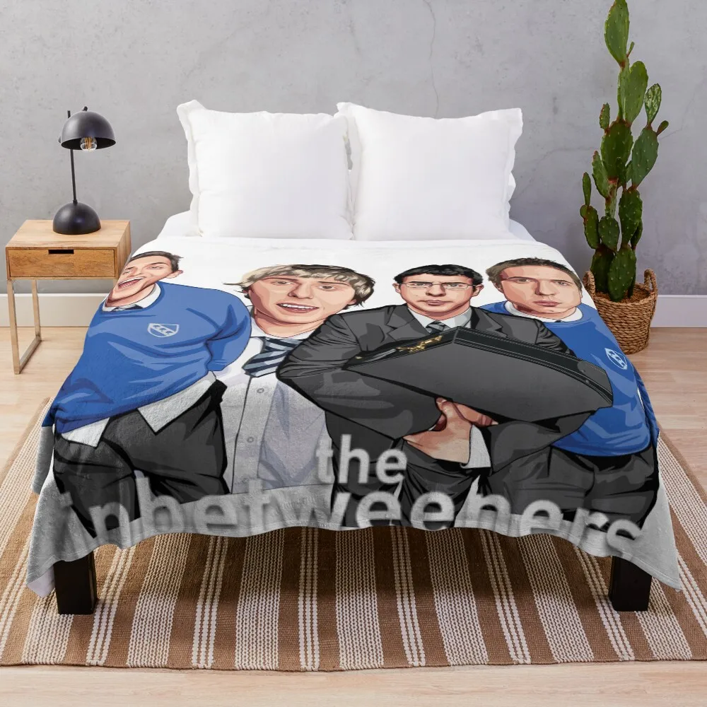 

The Inbetweeners Throw Blanket Spring Fall Cozy Throw Blanket for Couch