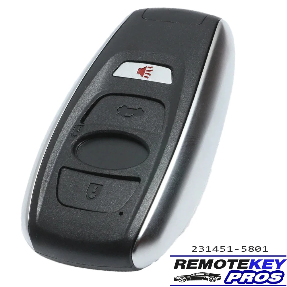 DIYKEY 231451-5801 Smart Remote Key Fob 3/4 Button 314.3MHz / 433.92MHz for Subaru Forester Legacy Impreza XV BRZ 2014-2020