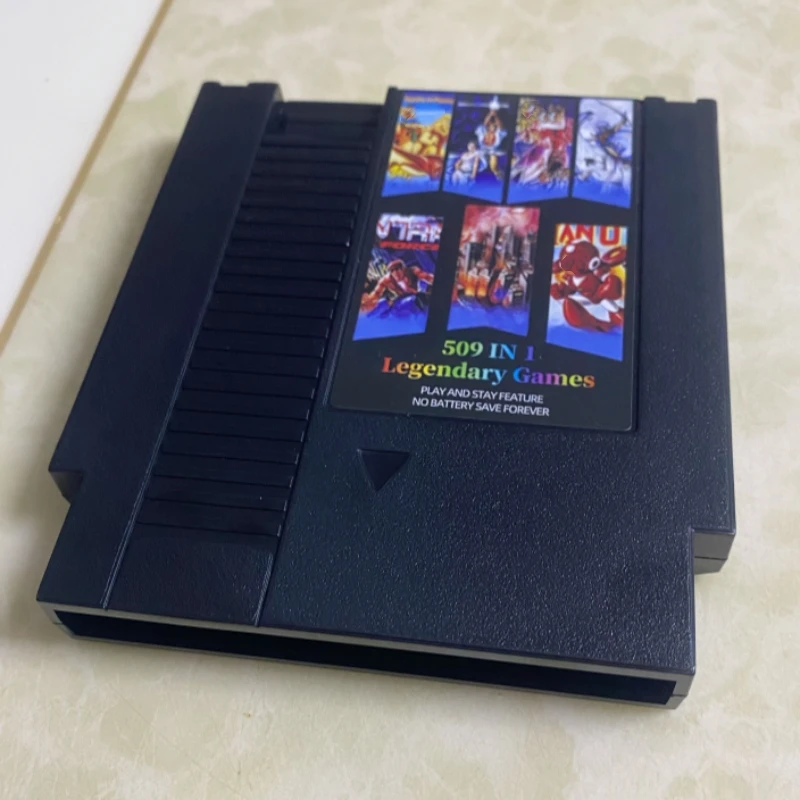 海外　レア　ファミコン　FC NES ５０９in １ The latest Legendary Games 509 in 1 Cartridge for NES / FC Console