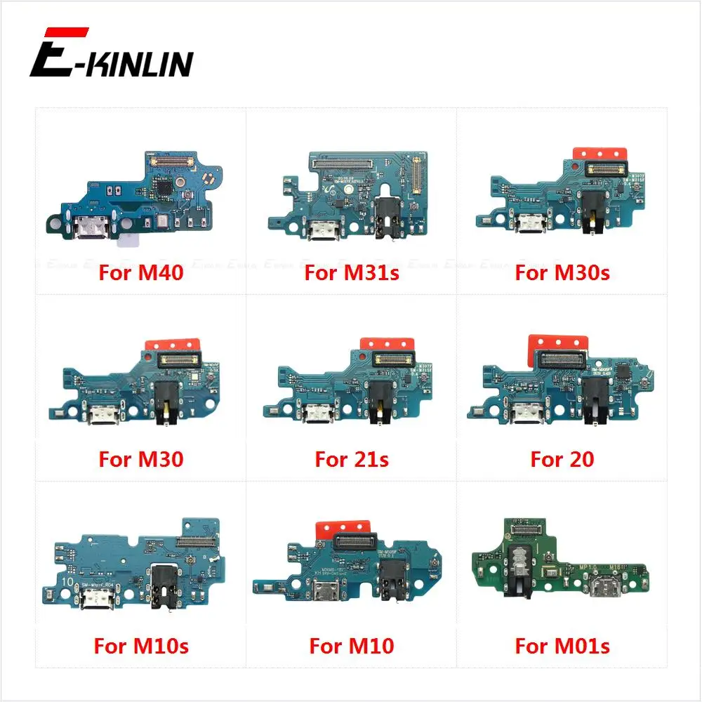 Fast Power Charging Connector Plug Port Dock Board Flex Cable For Samsung Galaxy M10 M20 M30 M40 M01s M02s M10s M21s M30s M31s