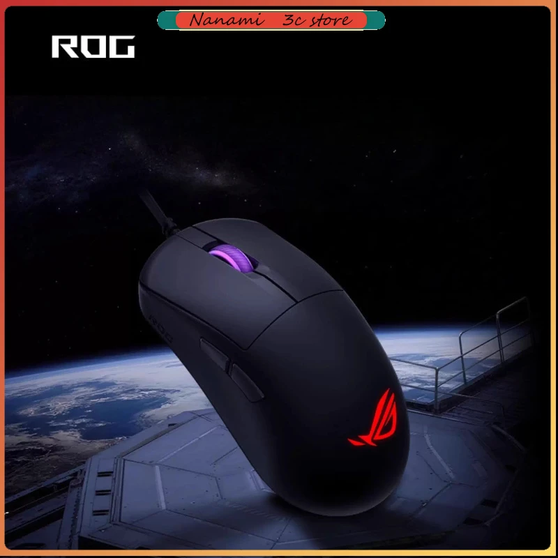 New ROG Dragon Scale Mini Mouse Lightweight Design, Gaming-Grade Sensor Second-Generation Mechanical Switch Gaming Mouse Delta