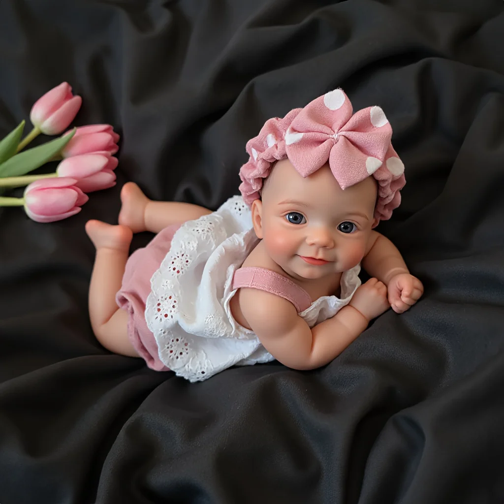 

A эр1 10-дюймовая силиконовая кукла для новорожденных Maddie, мягкая на ощупь силиконовая кукла ручной работы Bebe de Reborn для детей, подарки на день рождения