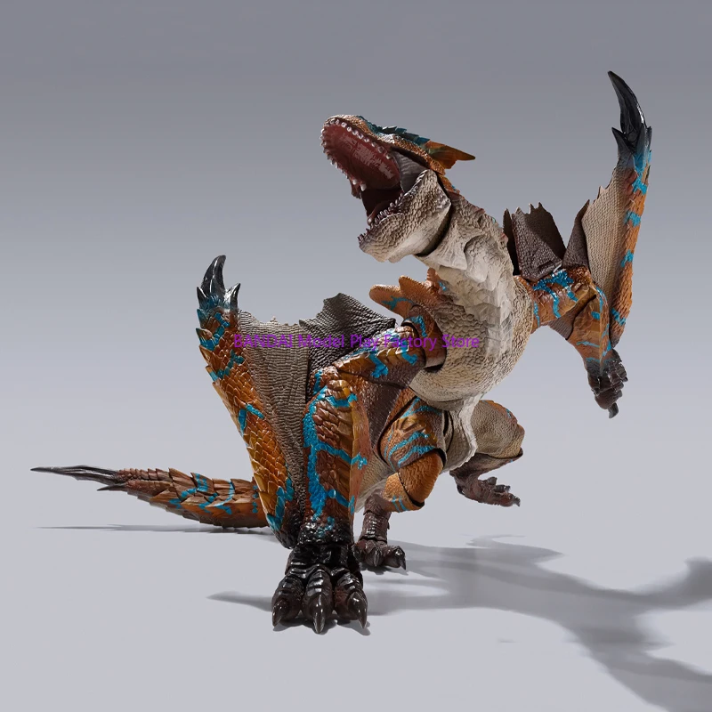 En Stock Monster Hunter Original Bandai S.H.MonsterArts Tigrex 30CM figurine ornement jouets décoration poupées ornement cadeau