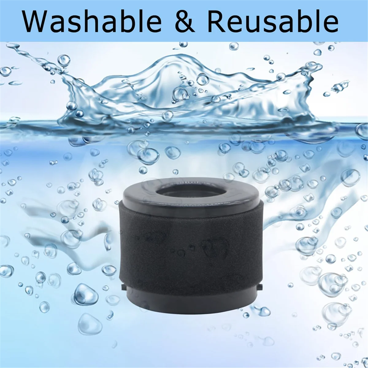 A74G-49-90-0160, 49-90-1951 Filter untuk Milwaukee Compact Vacuum 0882-20 M18, 2 Pak Filter HEPA dan 4 Pak Filter Busa