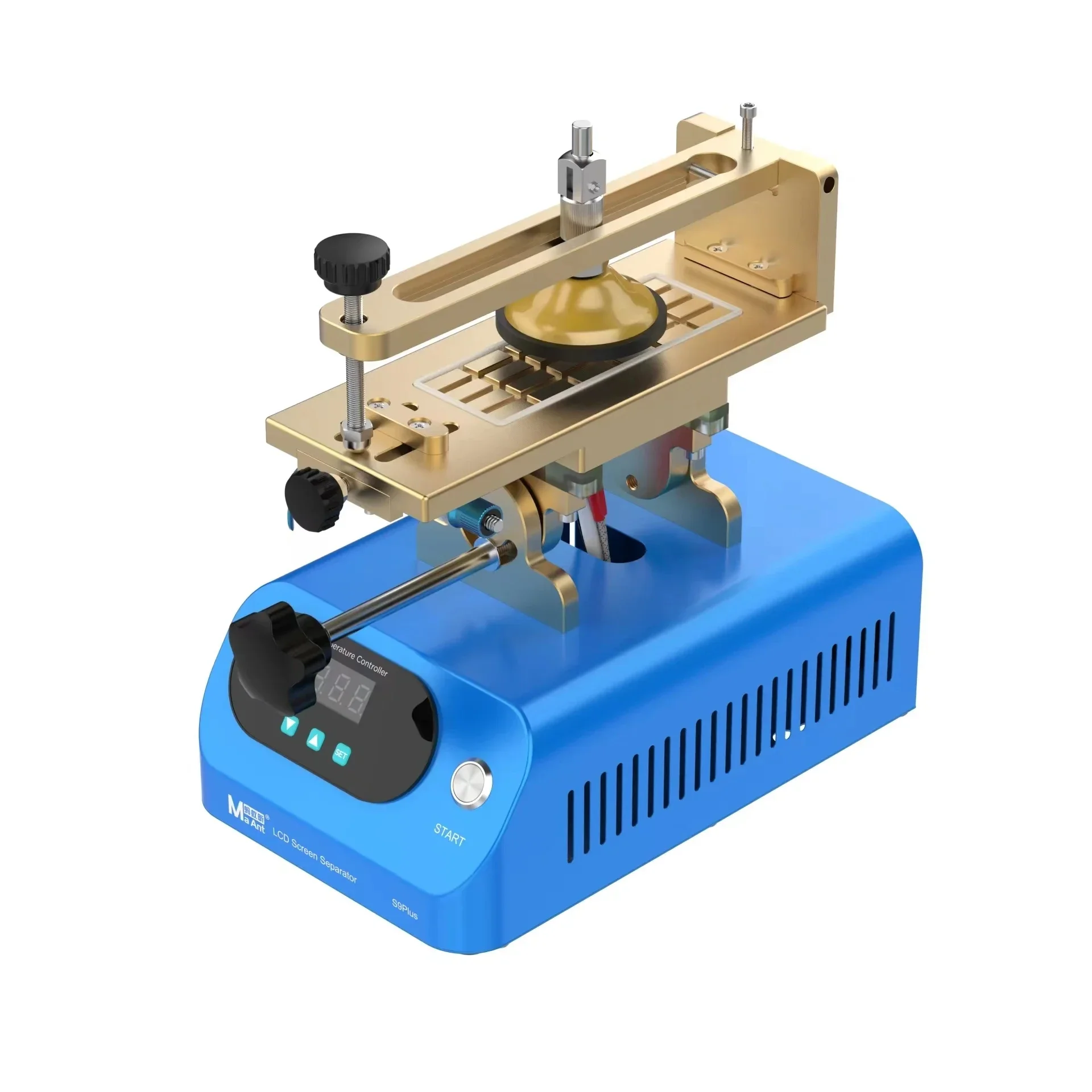 MaAnt S9P Screen Separator Machine Universal Rotary Heating Disassemble Repair Tool Vacuum Glass Separator Machine for Phone