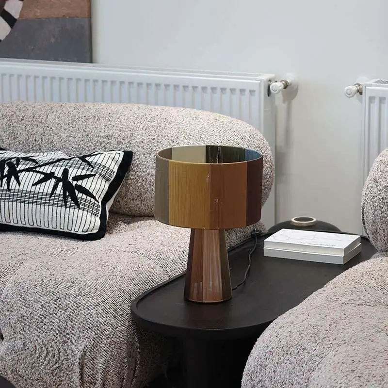 Energy-saving Led High-value Handmade Retro Homestay Master Bedroom Bedside Lamp Hotel Atmosphere Desk Lamp