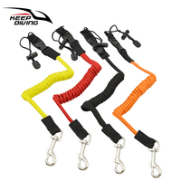 1pcs Rowing Boat Elastic Paddle Leash Kayak Accessories Canoe Safety Rope Fishing Rod Surfboard Surfing Coiled Lanyard Cord Rope