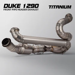 Full Titanium alloy exhaust line for KTM 1290 Super Duke SUPERDUKE 1290 R/RR/EVO 2021-2023 Motorcycle Exhaust System muffler