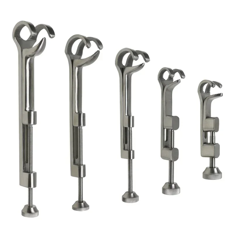 

GREATLH 1pc Bone Holding Forceps Lambert-Lowman Bone Holding Clamps Veterinary Orthopedics Instrument Stainless Steel