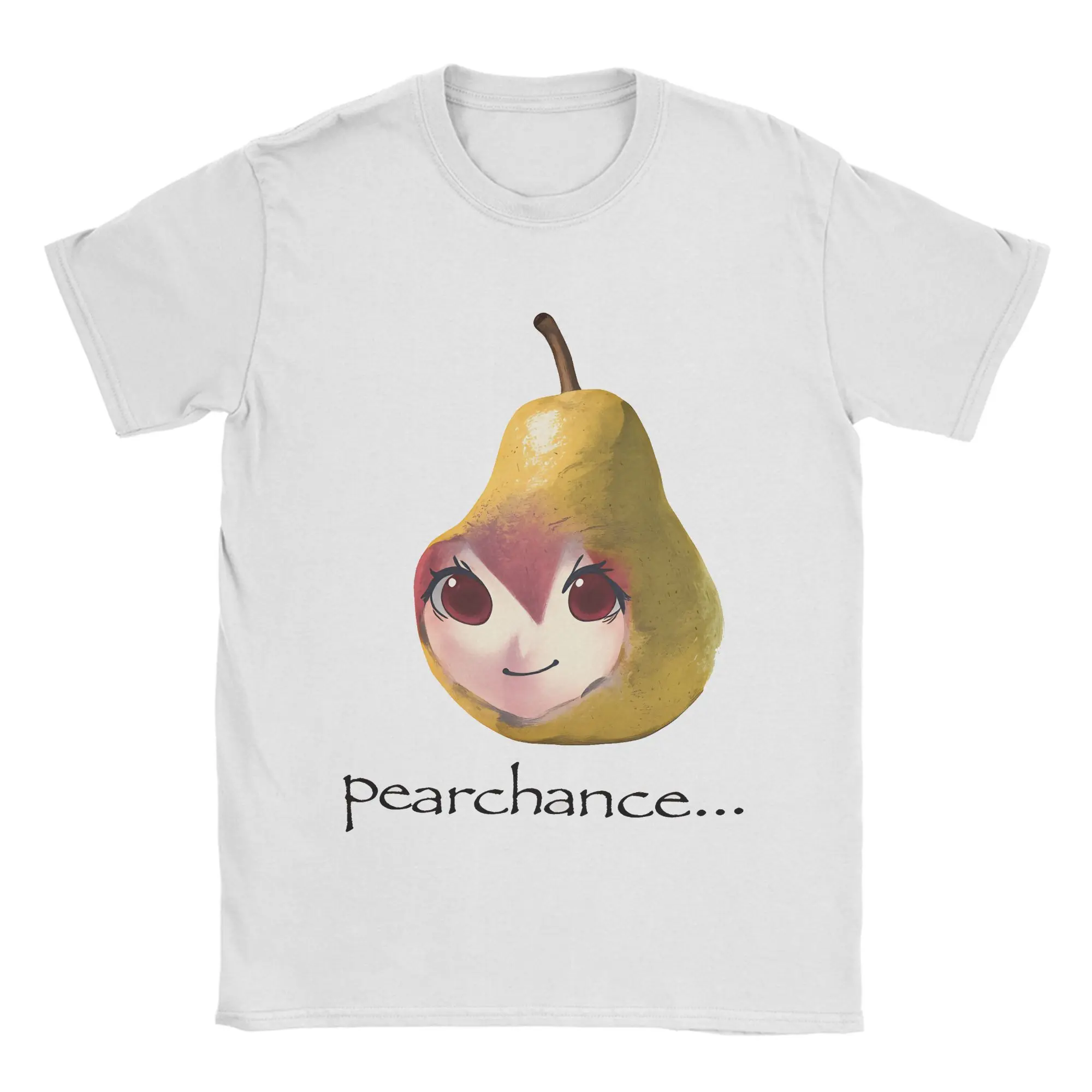 Men T-Shirt PearChance Teto Pear Kasane Teto Novelty 100% Cotton Tees Short Sleeve  T Shirts O Neck Clothes Adult