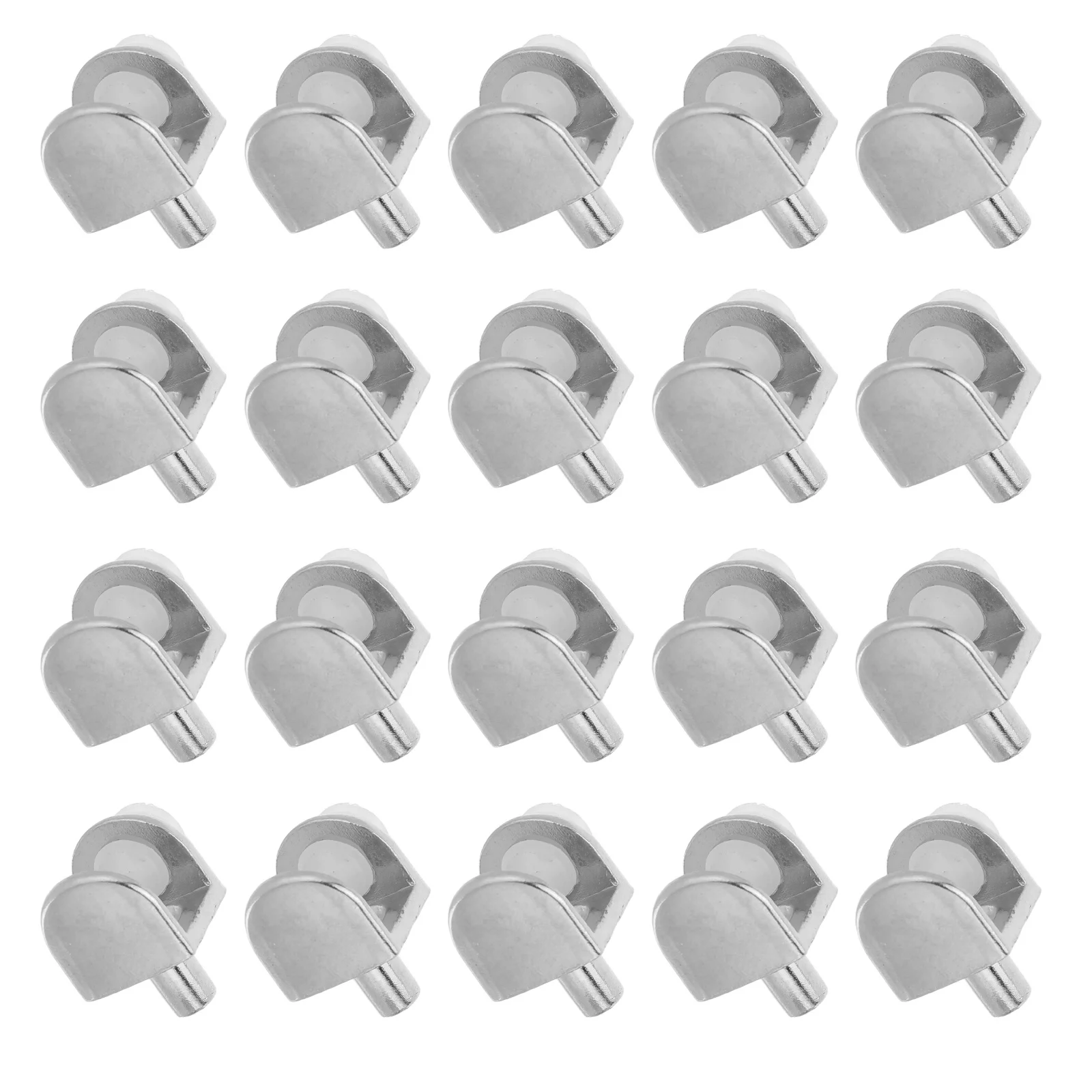 

20Pcs Glass Clamp Bracket Fixed Support for 4-8Mm Glass Shelves Zinc Alloy Wall Mount Bathroom Shower Panel Clips Modern Shelf