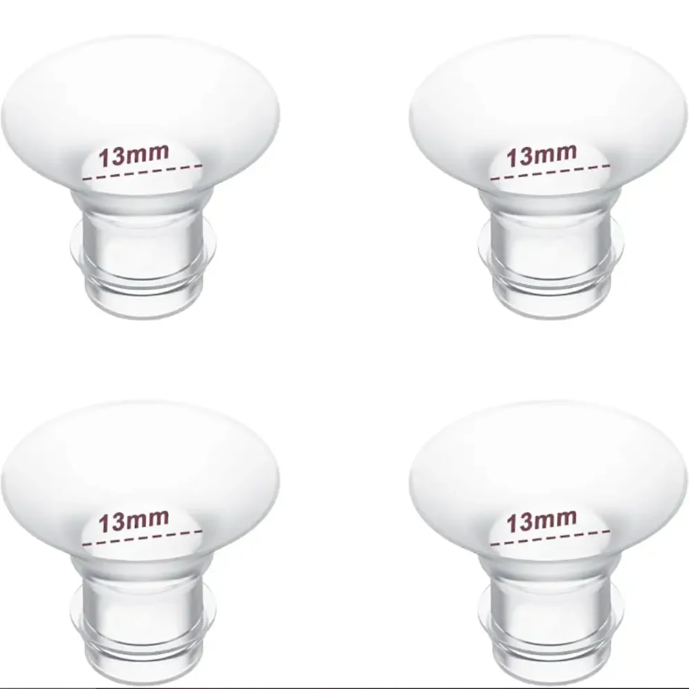 BornBL Silicone Flange Inserts Shield Nipple Tunnel Narrow Connector Feeding Essential Compatible With Most Breast Pumps