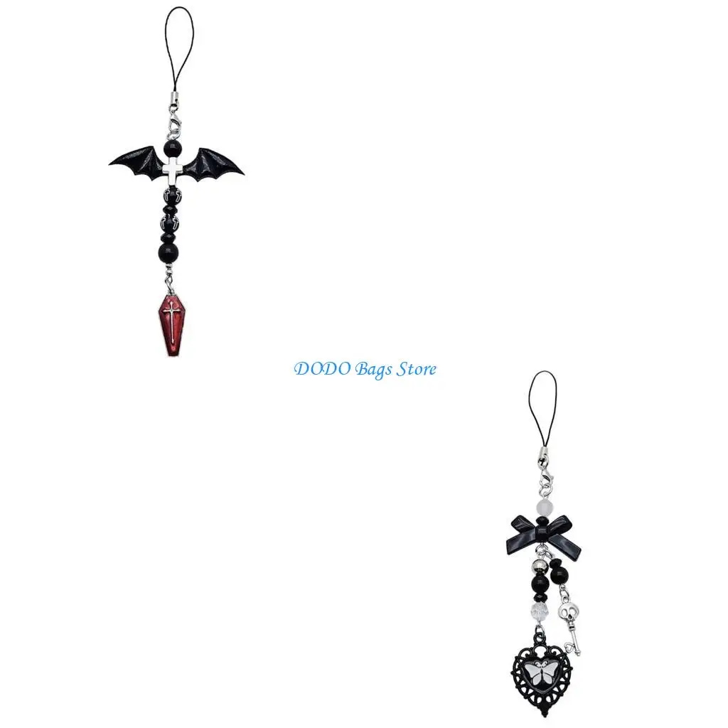 

Ремешок для телефона, подвеска в виде гитары, крестообразная подвеска, цепочка для телефона, анти-потерянная для женщин