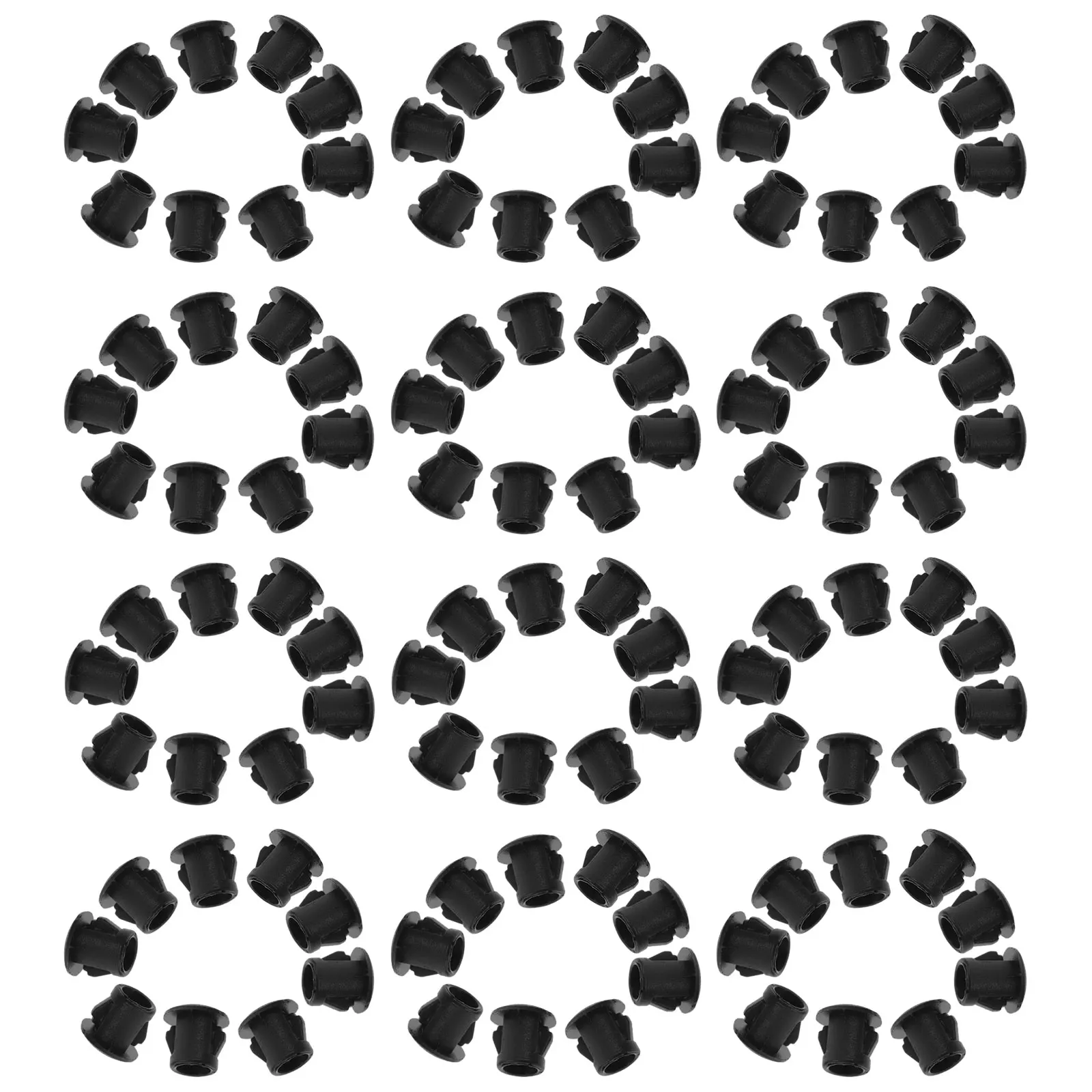 

1000 Pcs Plastic Hole Plugs Round Covers 6mm Furniture Screw Caps Seals Protective Inserts Hardware Washers Grommets