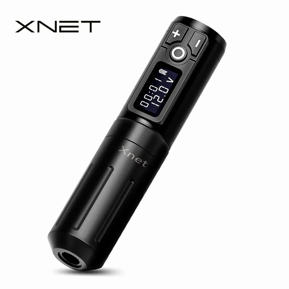 XNET Plus Wireless Tattoo Machine Pen Powerful Coreless Motor 2000mah Battery Pack Portable Professional Tattoo Equipment