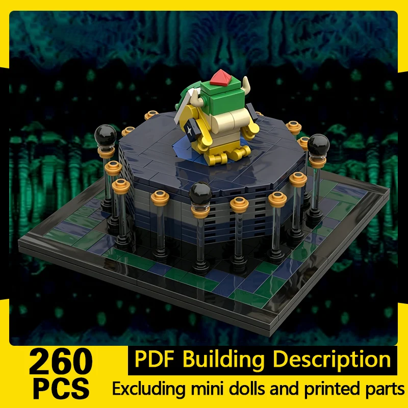 Popular Game Model MOC Building Bricks Circular Plinth Diorama Modular Technology Gifts Holiday Assemble Toys Suit Display