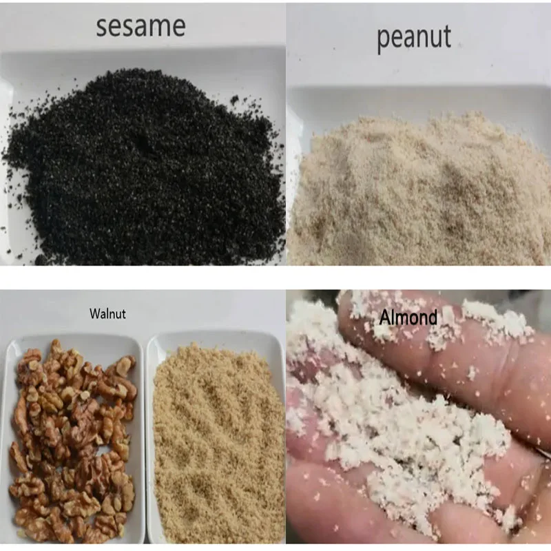 المواد الزيتية الكهربائية التجارية السمسم الفول السوداني اليقطين بذور البندق مسحوق الطاحن آلة طاحونة #4
