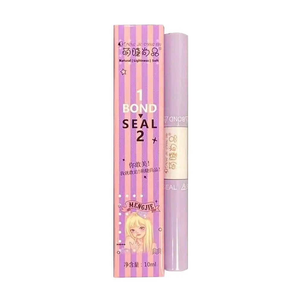 جل حواجب سائل مقاوم للماء ، قلم حواجب بتصميم التصميم ، 2 في 1 ، مكياج مزدوج ، وليس أصباغ ، مستحضرات تجميل ، لطخة وشم ، يدوم ، D5v1