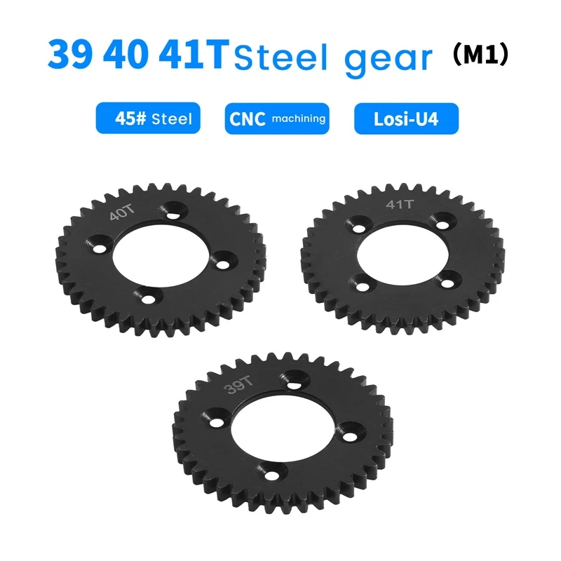 For Losi 1/10 LASERNUT TENACITY ULTRA 4 ROCK TACER Hardened Steel Main Gear Inside The Gearbox