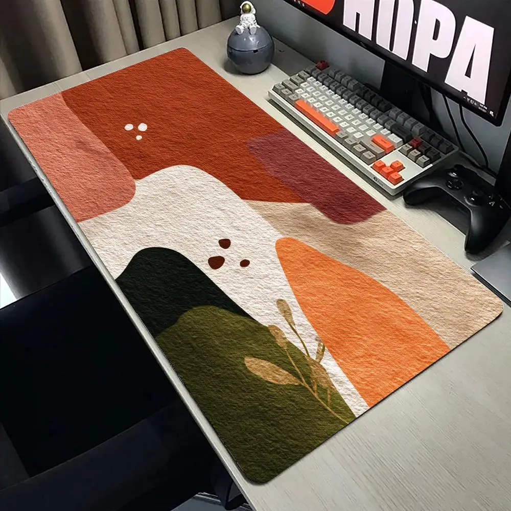 

Colorful Abstract Design Mouse Pad Large Office Game Table Mats XXL Rubber Non-Slip Keyboard Mausepad Computer Long Desk Mat