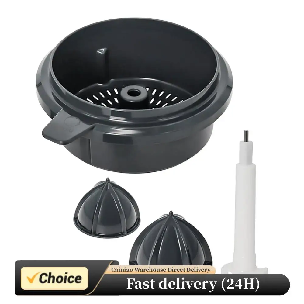 

Многофункциональный конусный соковыжиматель для Thermomix TM5/TM6: сменные насадки для отжима и разделения сока