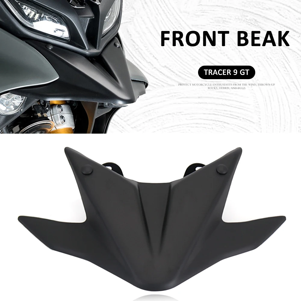 2021 2022 2023 Front Wheel Extender Fender Beak Extension Cover Extender Mudguard For YAMAHA Tracer 9 TRACER 900 GT Tracer9 GT