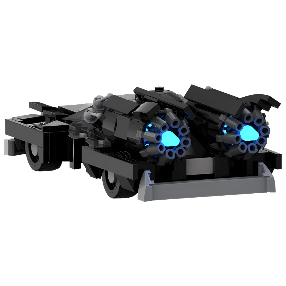 MOC シティレーシングクラウンズビクトリアビルディングブロックモデルロケットモード 8 スタッドワイドレンガ組み立ておもちゃ子供のためのギフト