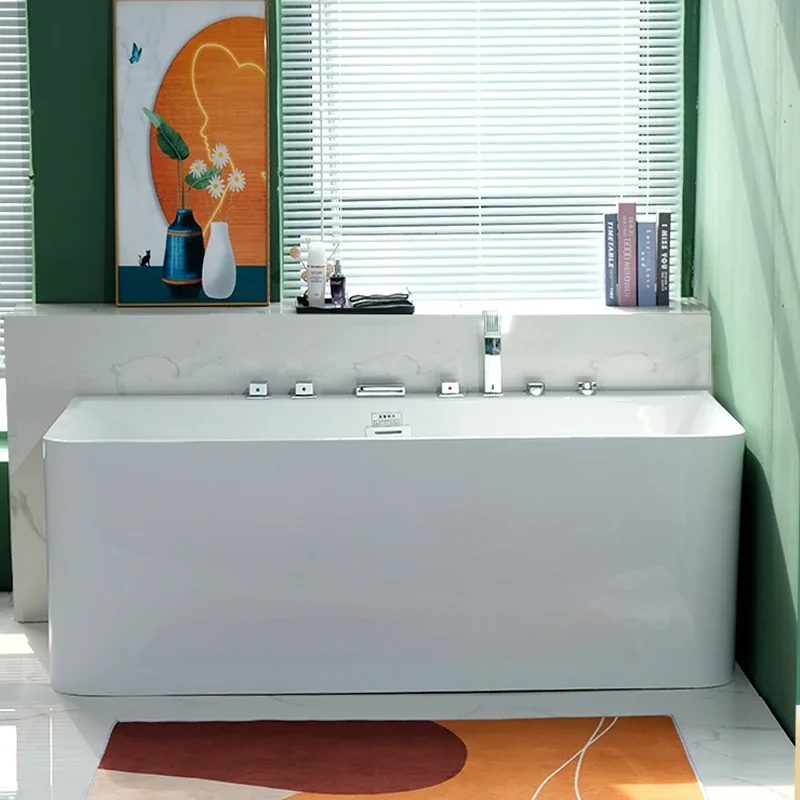 Cross-border Square Deep Soaking Tub