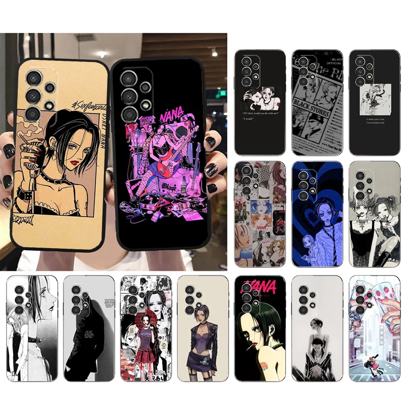 Nana Osaki Anime Phone Case For Samsung S23 S22 S21 S20 Ultra S20 S22 S21 S10E S21 S20 FE S24 Plus