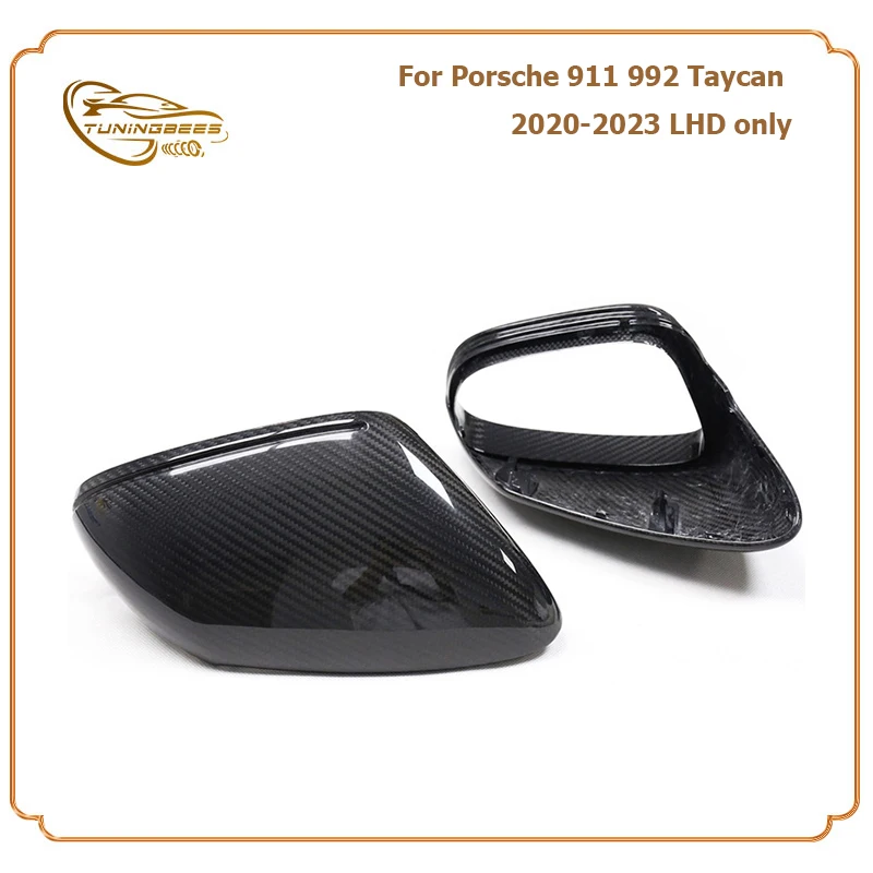 

Сменное полностью сухое углеродное волокно раньше для Porsche 911 992 2019-2023 Taycan 2020-2023 только левый руль автомобиля