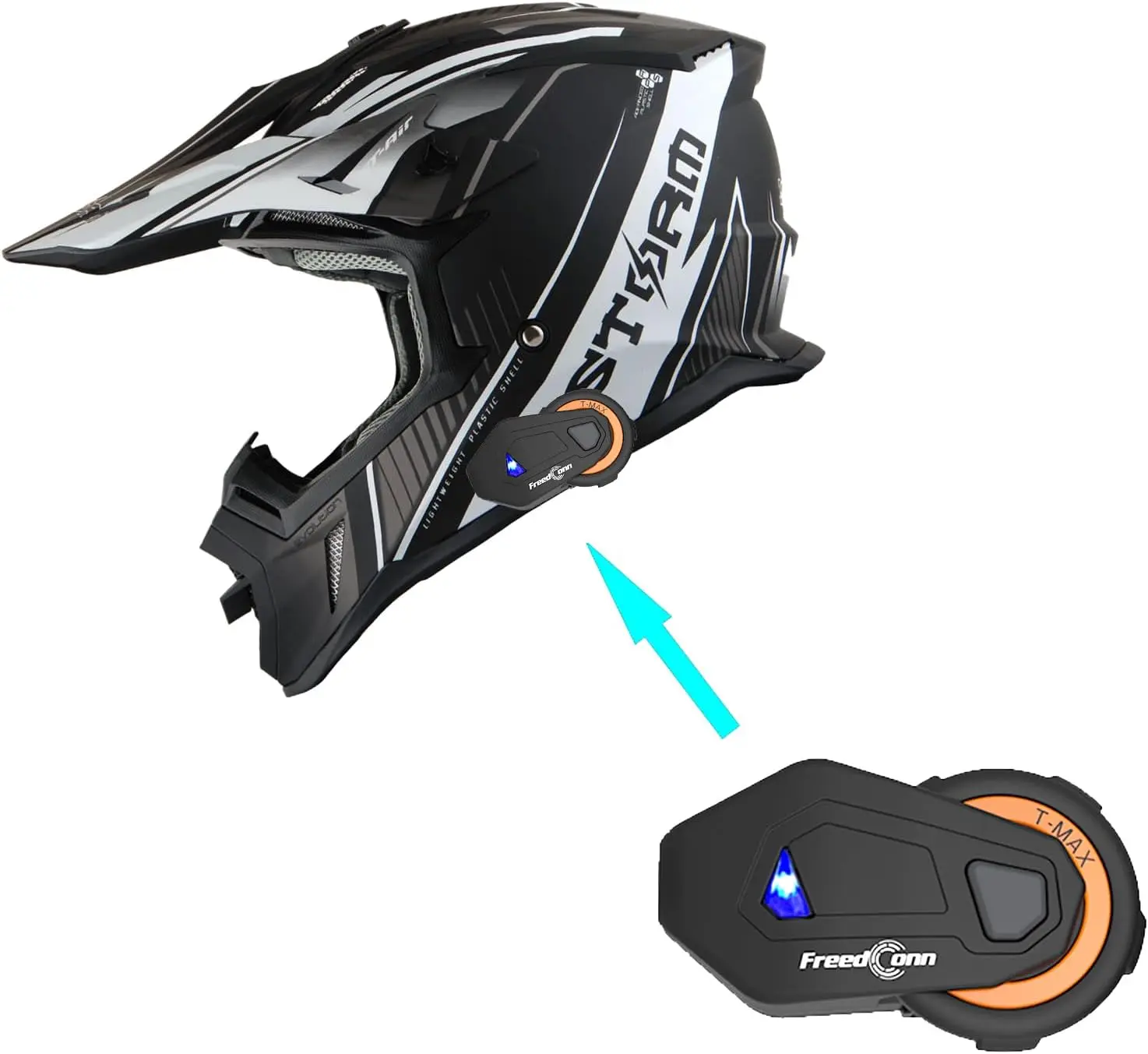 

Z Bluetooth Adult Motocross Helmet BMX MX ATV Dirt Bike Downhill Mountain Bike Helmet Racing Style H637