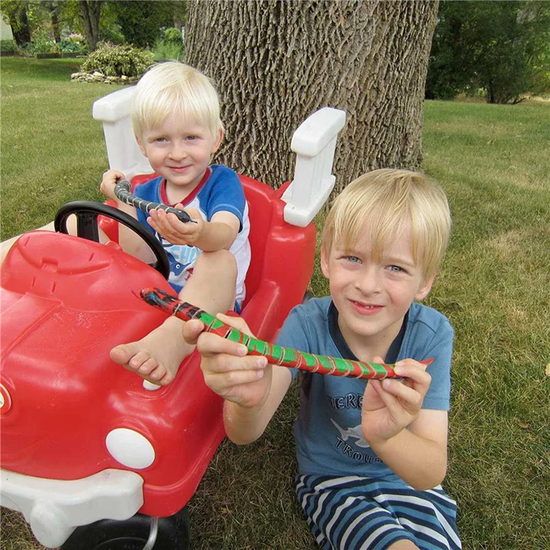 30 قطعة 12 بوصة غير مكتملة خشبية تذبذب الثعابين صوتها مرنة خشبية ثعبان فارغة نماذج للحيوانات الحرف لعب للفنون