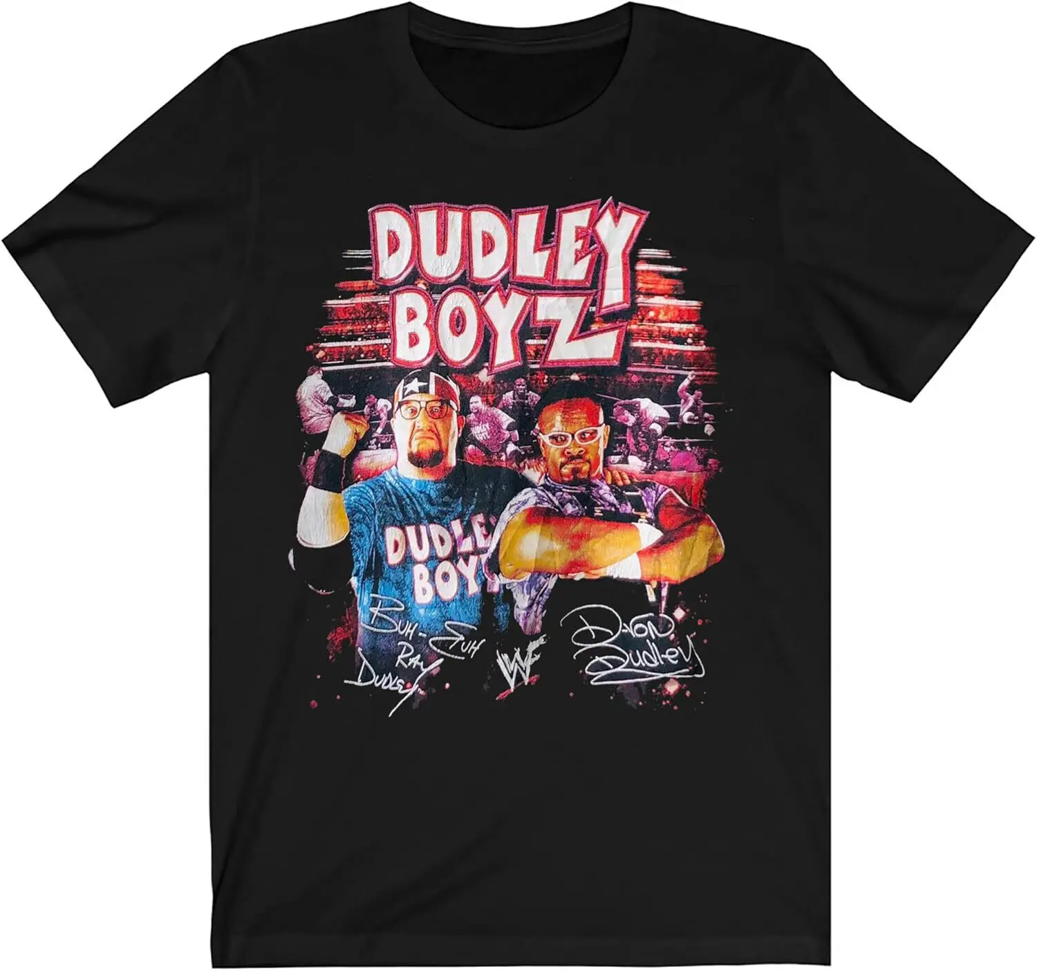 

Hot Dudley Boyz Black Short Sleeve Cotton Size S-4XL T-Shirt PP397