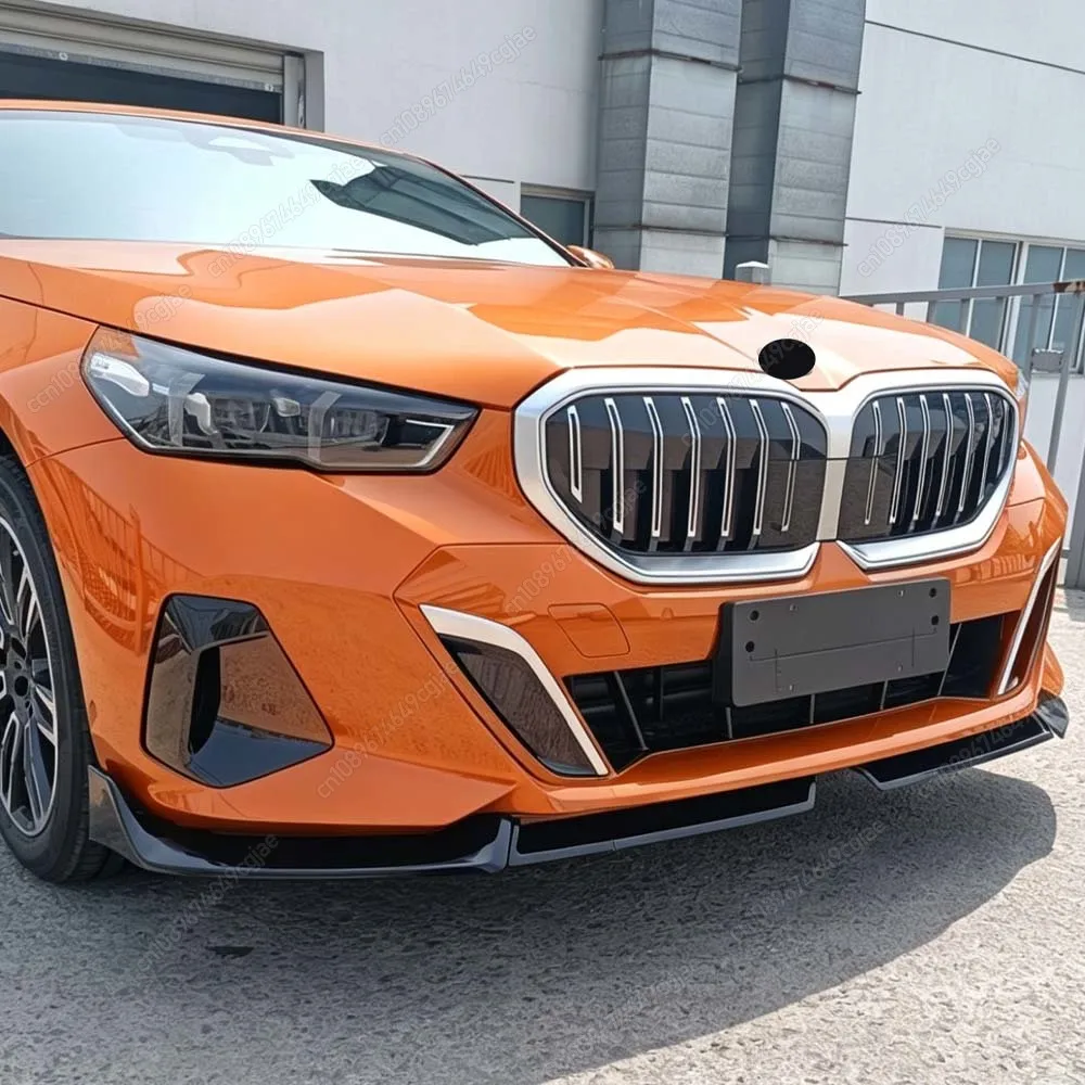 

For BMW G60 G61 520d 520i 530e 550e i5 M60 M-Sport 2023-2025 Tuning Front Bumper Lip Spoiler MP Style Splitter Diffuser Body Kit