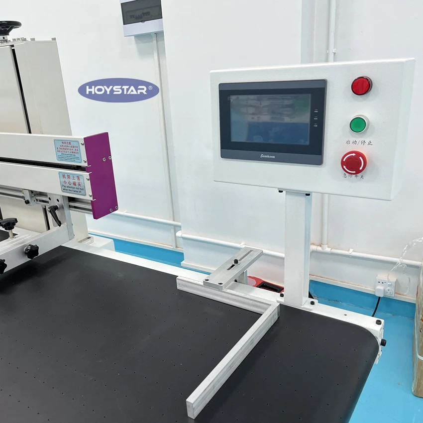 Machine d'impression d'écran de table de travail sous vide de convoyeur, sacs d'impression