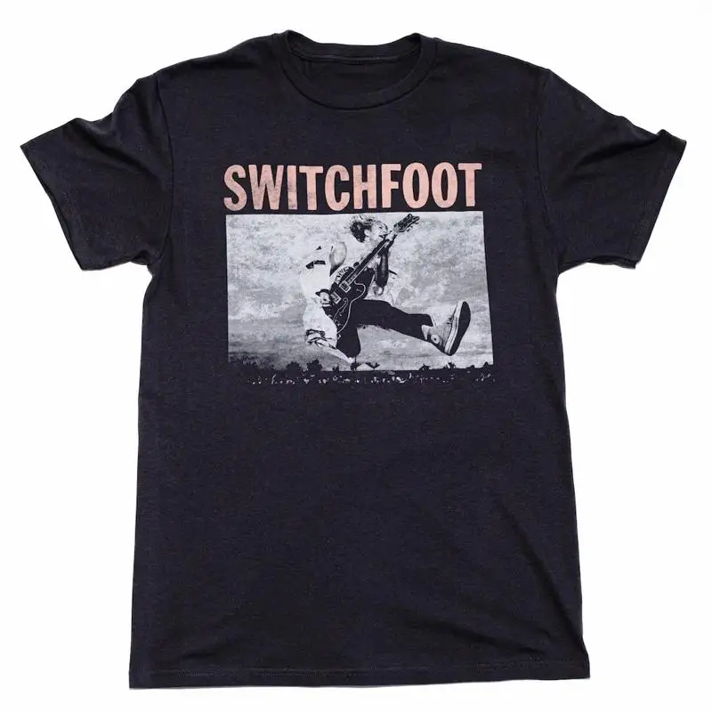 Vtg Switchfoot Band Jon Jump Heavy Cotton T Shirt All Size For Men Ag497
