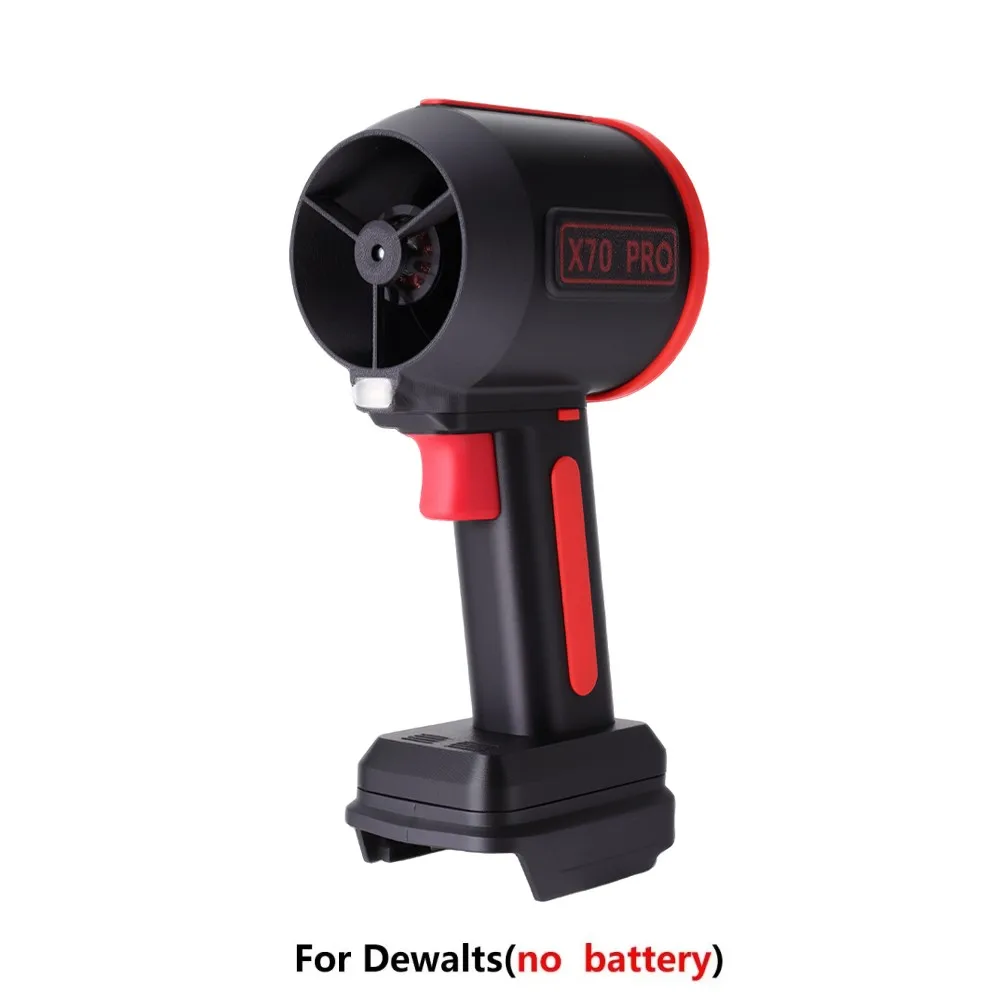 Portable Brushless Turbo Blower 64mm, 2800g Thrust Air Circulation Tool for Snow‑clearing and Automobile Surface Care
