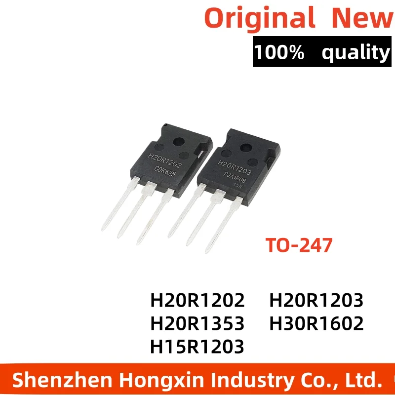 5 pieces IGBT high-power transistor H15R1203 H20R1202 H25R 1202 1203 1353 commonly used in induction cookers