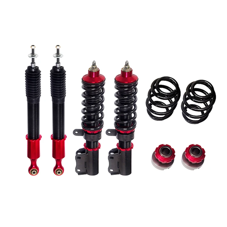 Adjustable Suspension Coilover Kits for Golf MK4 4 Euro Coilover Suspension Lowering Kit Shock Absorber