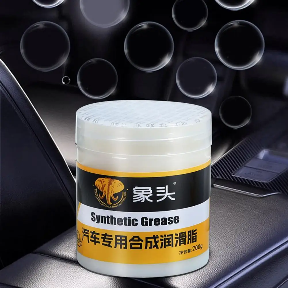 Lubricante para coche, grasa blanca para detalles de coche, lubricante automotriz de larga duración, alta temperatura, todo uso