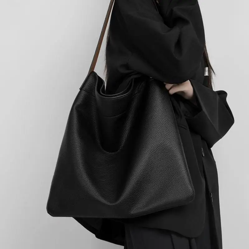 

2024 Fashion Original Bucket Shaped Large Capacity Single Shoulder Bag For Women Simple And Casual Versatile Women's Bag Trendy