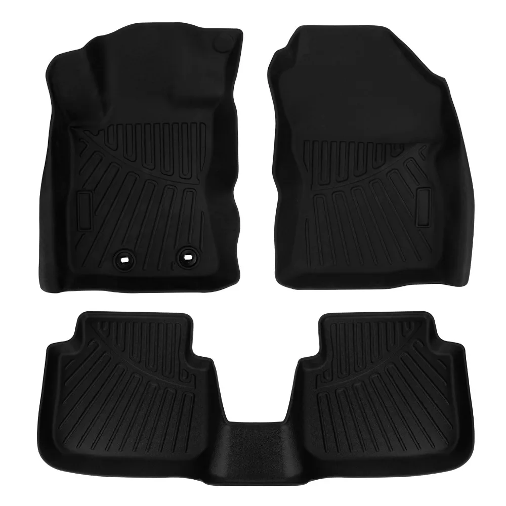 Car Floor Mats TPE For Subaru Crosstrek 2024 All Weather Floor Mats 3D Car Mats Floor Liners Waterproof