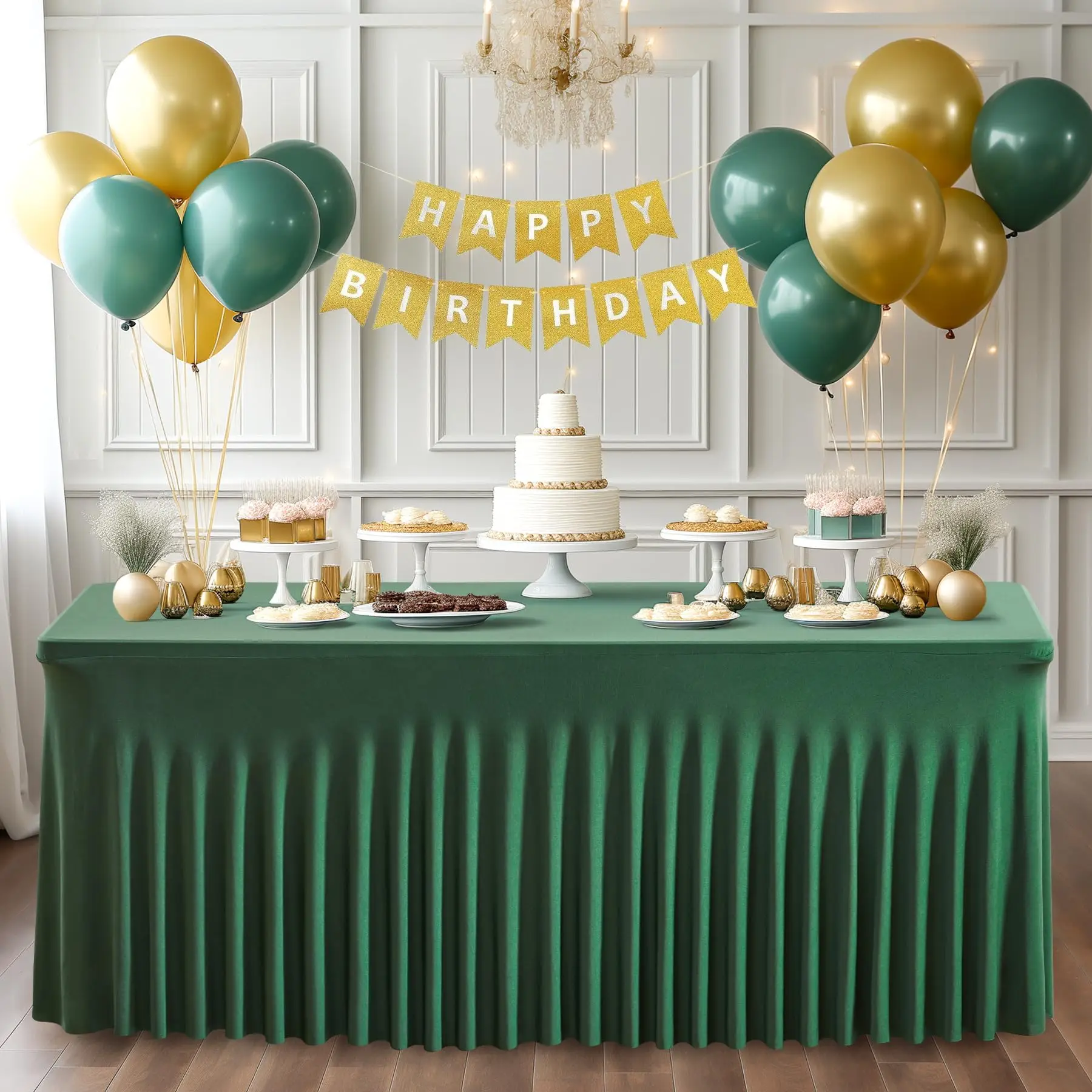 Rectangle Polyester Fiber Tablecloth Wedding Table Cloth White for Christmas Shower Birthday Events Banquet Decor Home Dining