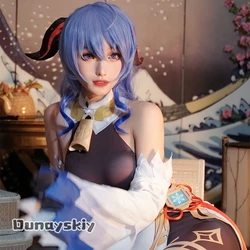 Anime Ganyu Cosplay Genshin Impact Costume Game Suit Dress Uniform Initial Five Stars Gan Yu Halloween Costume For Women Girls